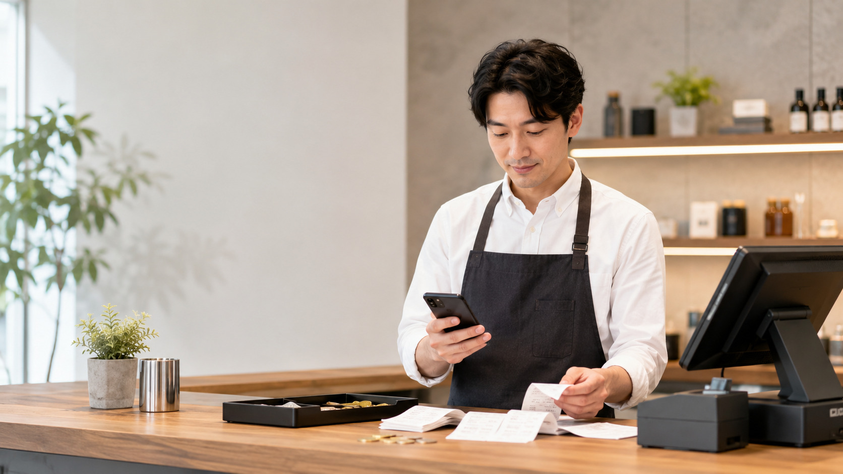 POINT 2 売上・小口・レシートをまとめて管理